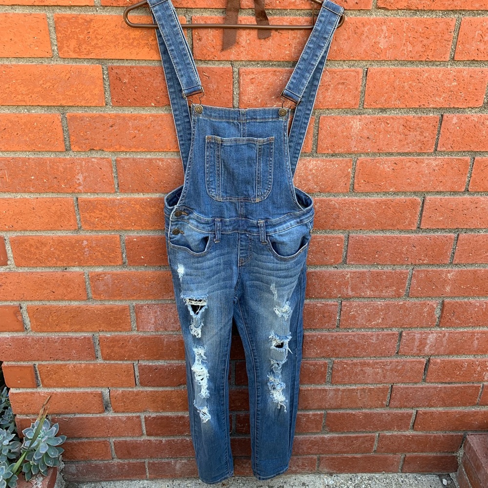 Denim Overalls